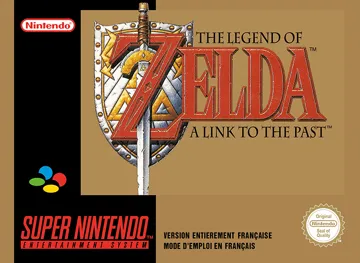 Legend of Zelda, The - A Link to the Past (Europe) box cover front